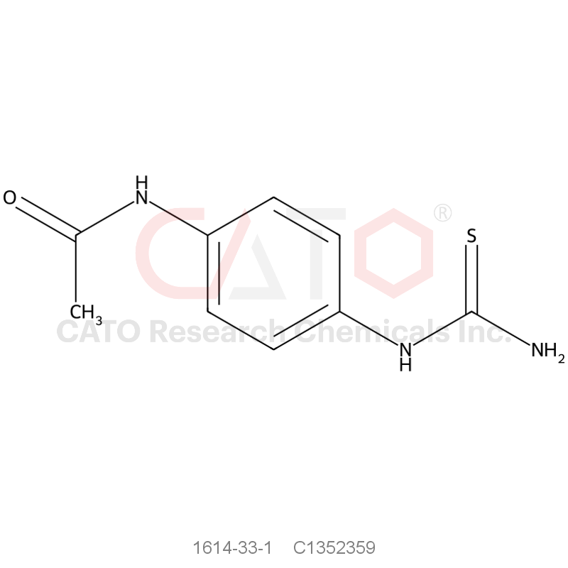 CAS No.:1614-33-1,N-(4-Thioureido-phenyl)-acetamide