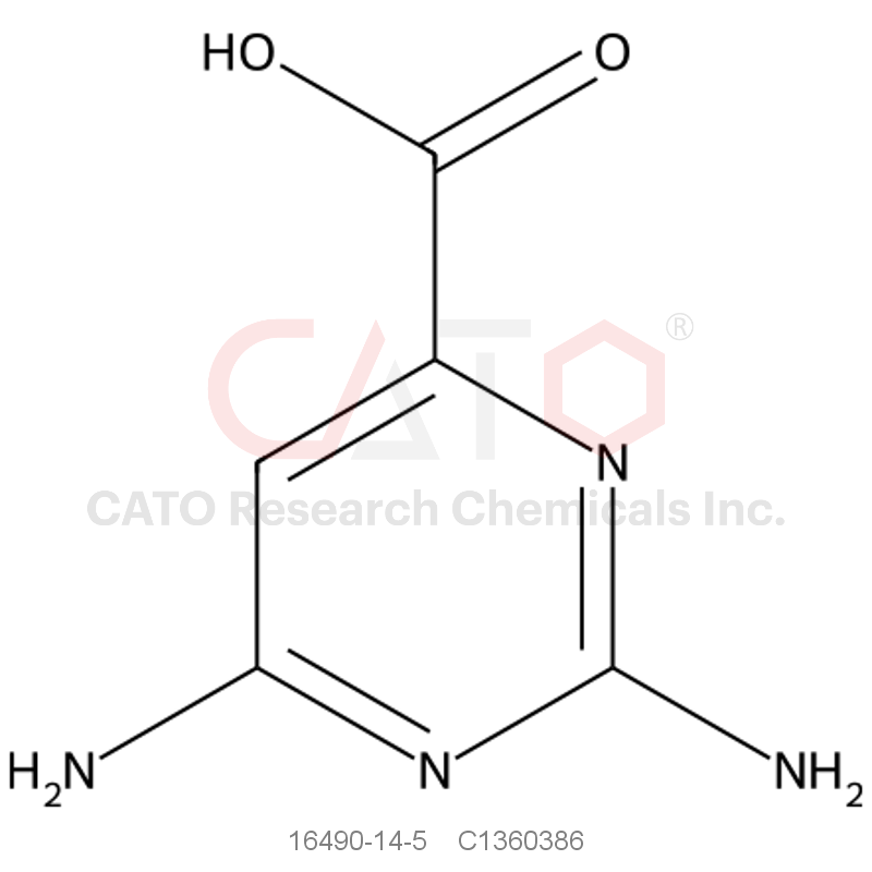 CAS No.:16490-14-5,2,6-Diaminopyrimidine-4-carboxylic acid