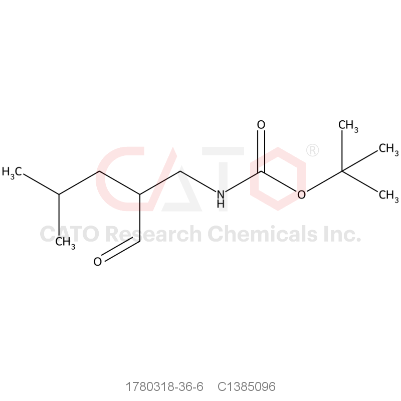CAS No.:1780318-36-6,tert-Butyl N-[2-(2-methylpropyl)-3-oxopropyl]carbamate
