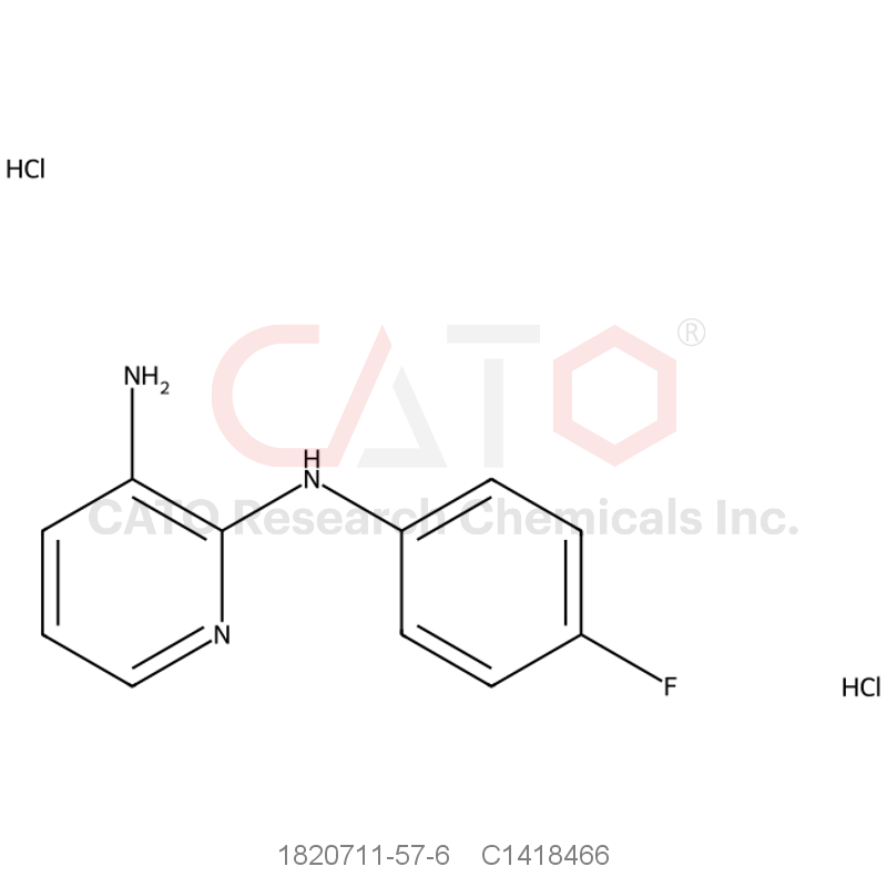 CAS No.:1820711-57-6,N2-(4-Fluorophenyl)pyridine-2,3-diamine dihydrochloride