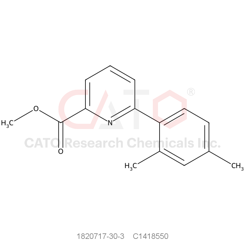 CAS No.:1820717-30-3,Methyl 6-(2,4-dimethylphenyl)pyridine-2-carboxylate