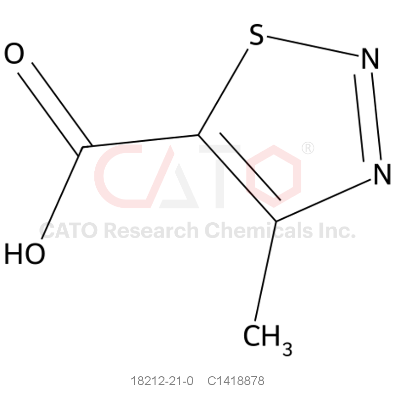 CAS No.:18212-21-0,4-Methyl-1,2,3-thiadiazole-5-carboxylic Acid