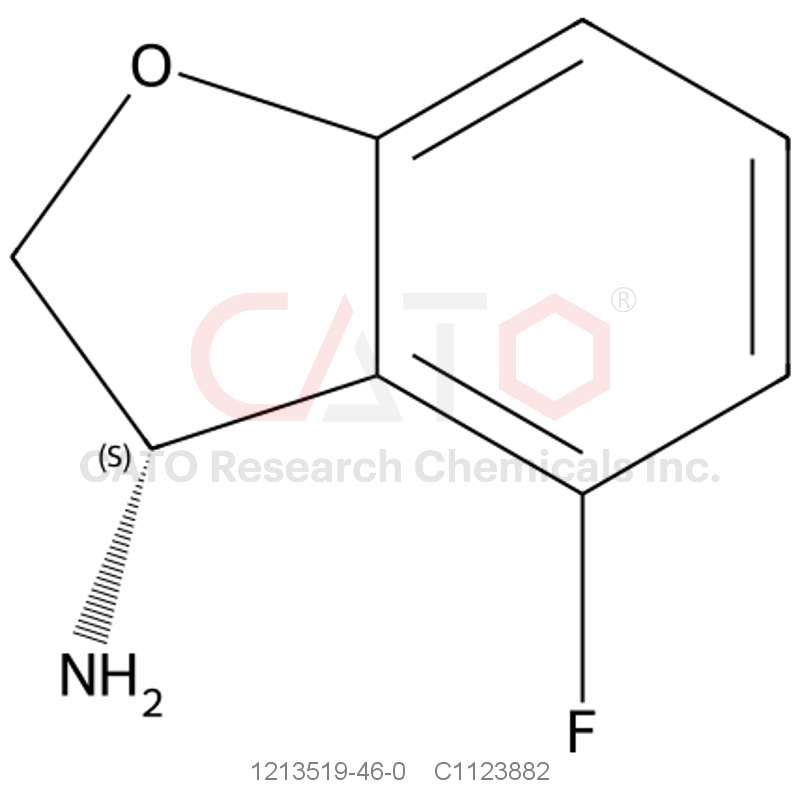 CAS No.:1213519-46-0,(S)-4-Fluoro-2,3-dihydrobenzofuran-3-amine