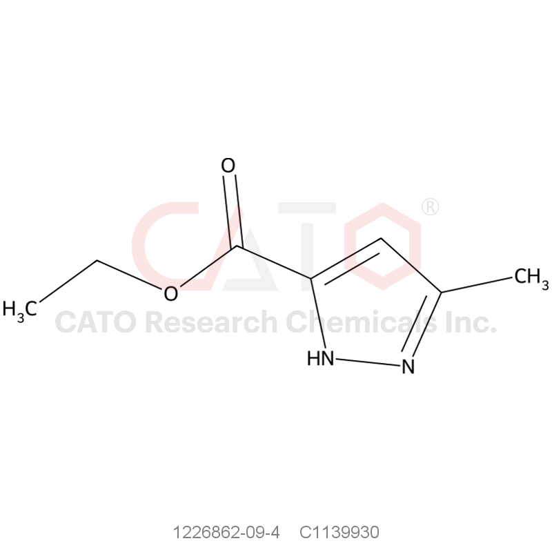 CAS No.:1226862-09-4,Ethyl 3-methyl-1H-pyrazole-5-carboxylate