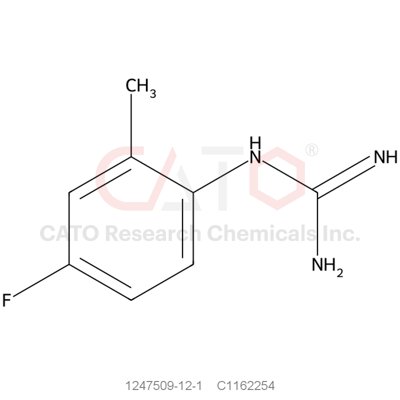 CAS No.:1247509-12-1,1-(4-Fluoro-2-methylphenyl)guanidine