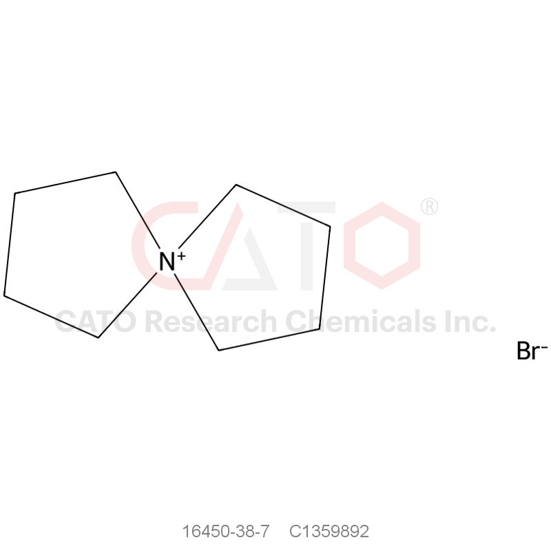 CAS No.:16450-38-7,5-Azoniaspiro[4.4]nonane Bromide