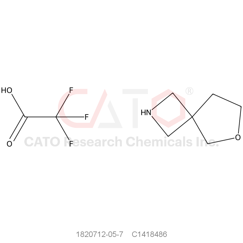 CAS No.:1820712-05-7,6-Oxa-2-azaspiro[3.4]octane 2,2,2-trifluoroacetic acid