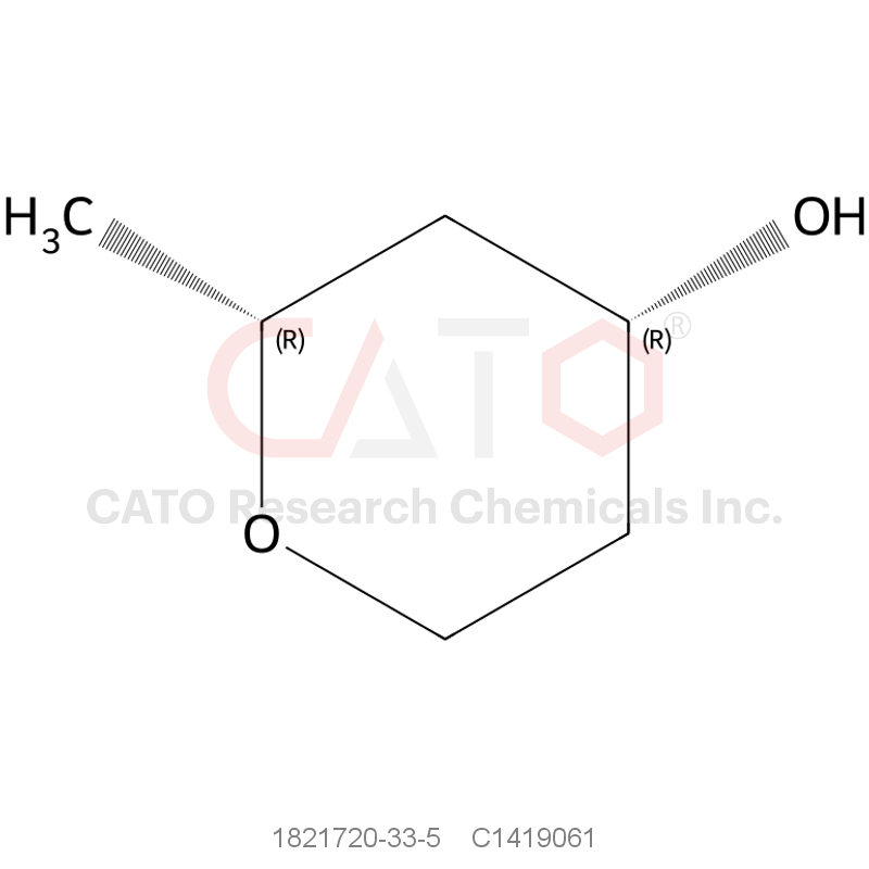 CAS No.:1821720-33-5,(2R,4R)-2-methyltetrahydropyran-4-ol