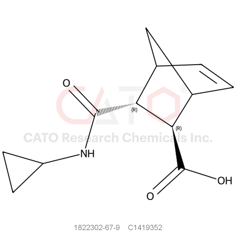 CAS No.:1822302-67-9,(2R,3R)-3-(cyclopropylcarbamoyl)bicyclo[2.2.1]Hept-5-ene-2-carboxylic acid