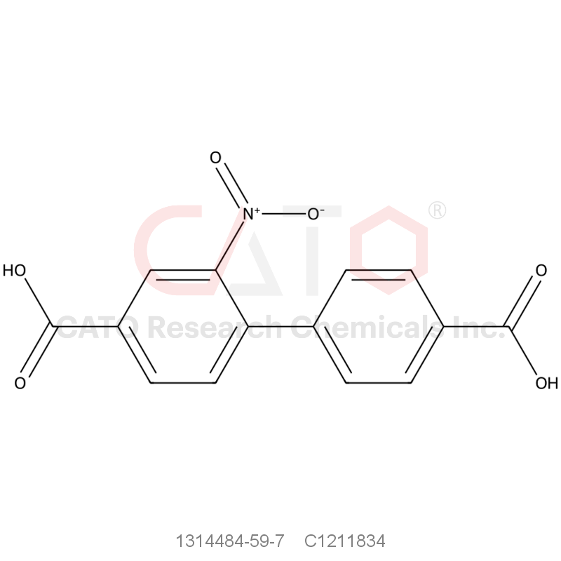 CAS No.:1314484-59-7,2-Nitro-[1,1'-biphenyl]-4,4'-dicarboxylic acid