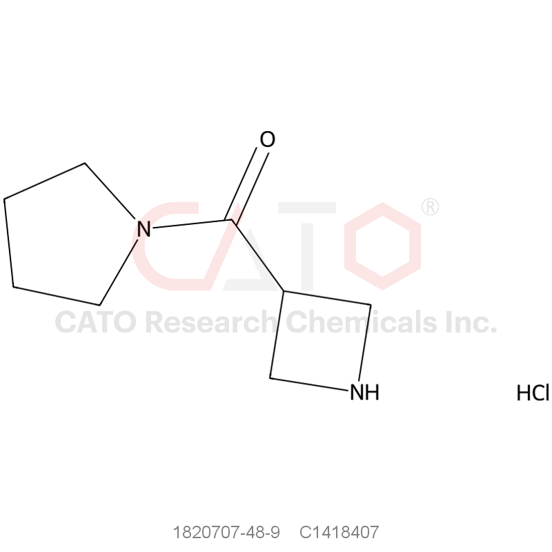 CAS No.:1820707-48-9,Azetidin-3-yl(pyrrolidin-1-yl)methanone hydrochloride