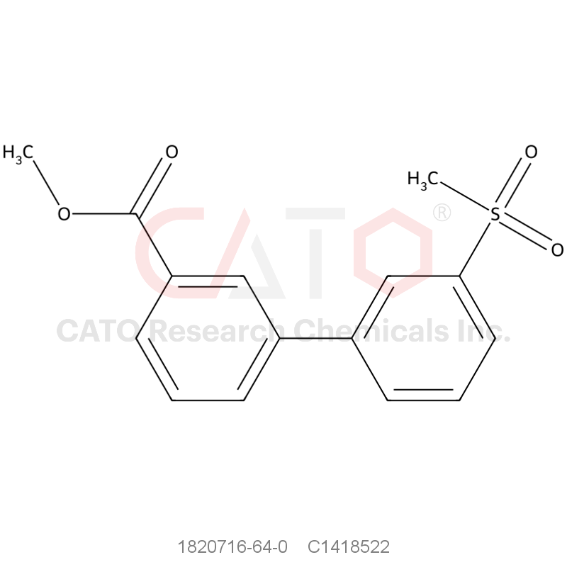 CAS No.:1820716-64-0,Methyl 3-(3-methanesulfonylphenyl)benzoate