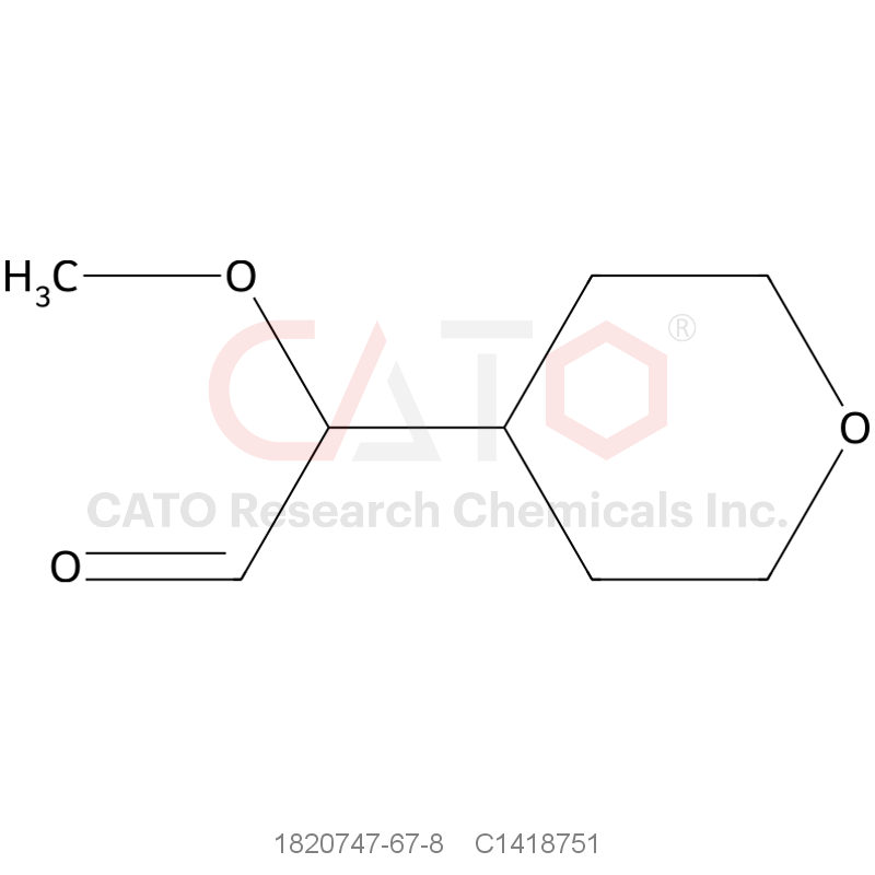 CAS No.:1820747-67-8,2-Methoxy-2-(oxan-4-yl)acetaldehyde