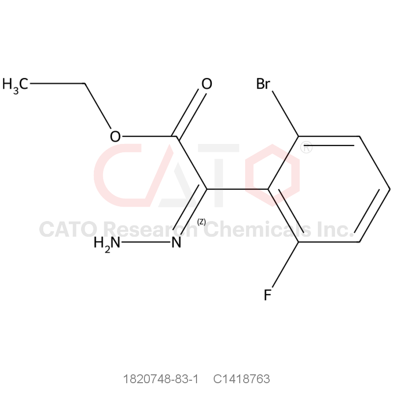 CAS No.:1820748-83-1,Ethyl 2-(2-bromo-6-fluorophenyl)-2-hydrazonoacetate