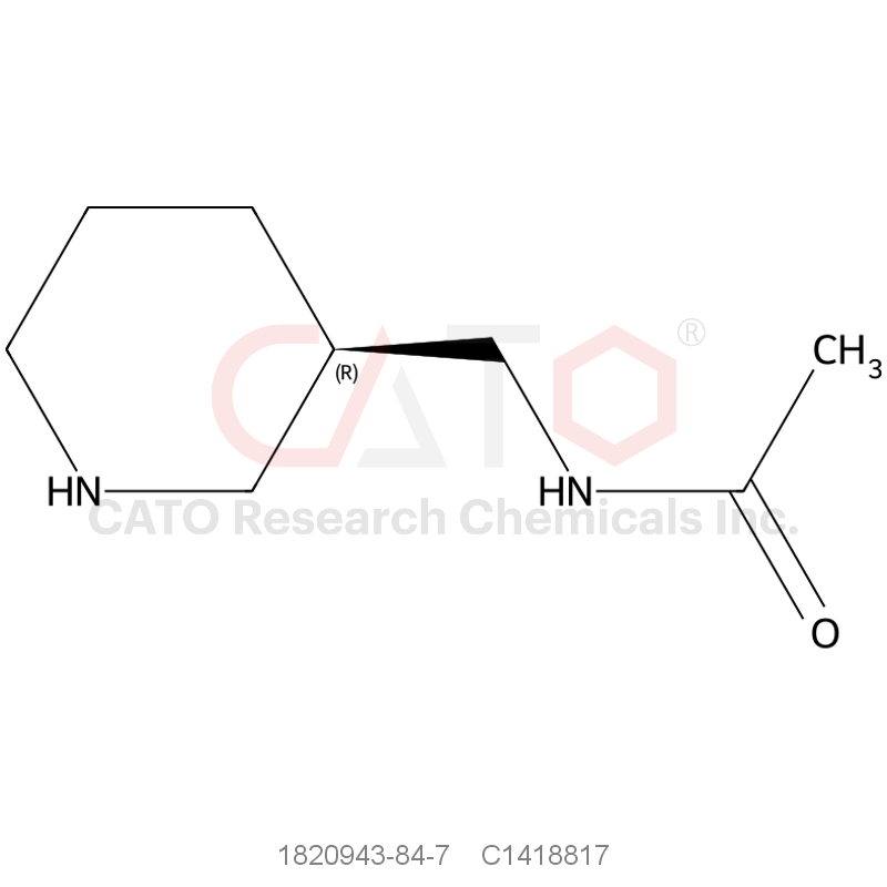 CAS No.:1820943-84-7,(R)-N-(piperidin-3-ylmethyl)acetamide