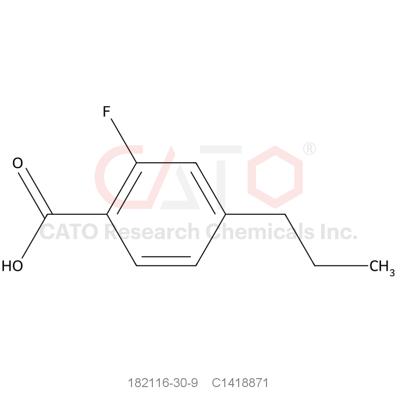 CAS No.:182116-30-9,2-Fluoro-4-propylbenzoic acid