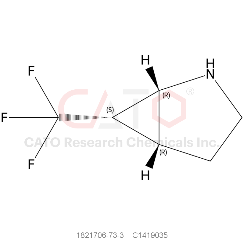 CAS No.:1821706-73-3,(1R,5R,6S)-6-(trifluoromethyl)-2-azabicyclo[3.1.0]Hexane