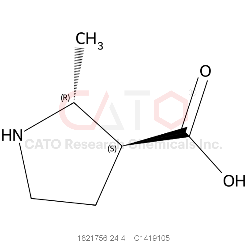 CAS No.:1821756-24-4,(2R,3S)-2-methylpyrrolidine-3-carboxylic acid