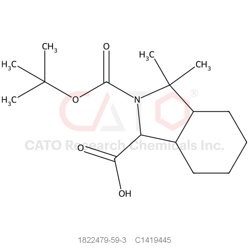 CAS No.:1822479-59-3,2-(tert-Butoxycarbonyl)-3,3-dimethyloctahydro-1H-isoindole-1-carboxylic acid
