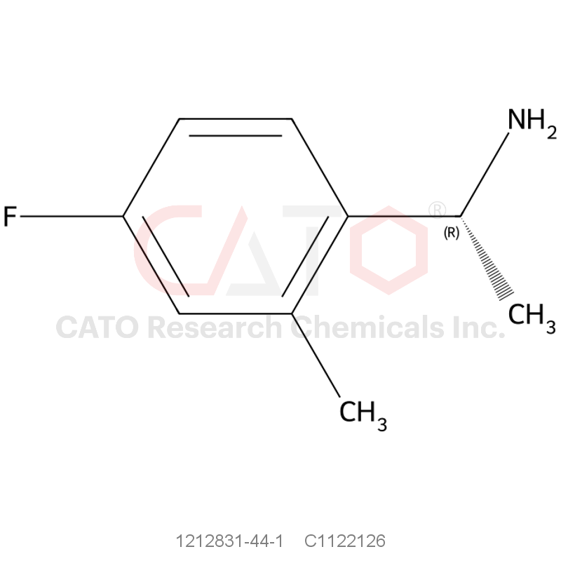 CAS No.:1212831-44-1,(R)-1-(4-Fluoro-2-methylphenyl)ethanamine