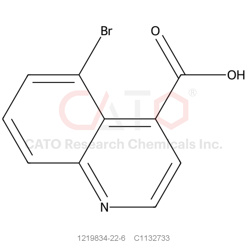 CAS No.:1219834-22-6,5-Bromoquinoline-4-carboxylic acid