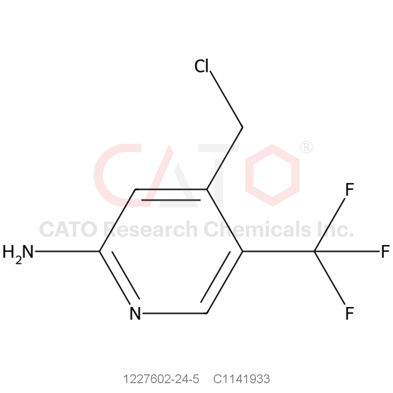 CAS No.:1227602-24-5,2-Amino-4-chloromethyl-5-(trifluoromethyl)pyridine