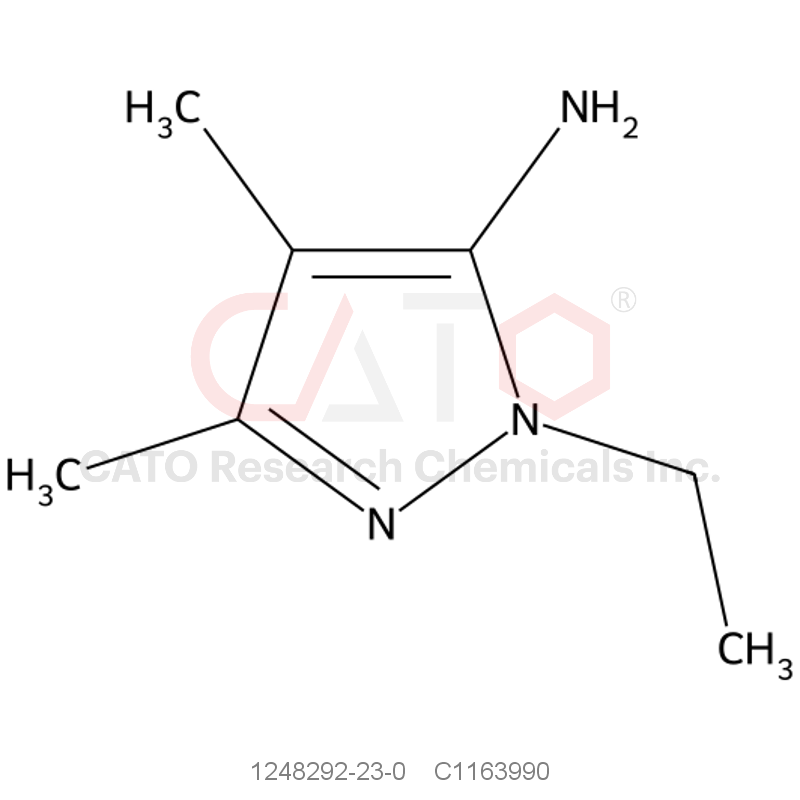 CAS No.:1248292-23-0,1-Ethyl-3,4-dimethyl-1h-pyrazol-5-amine