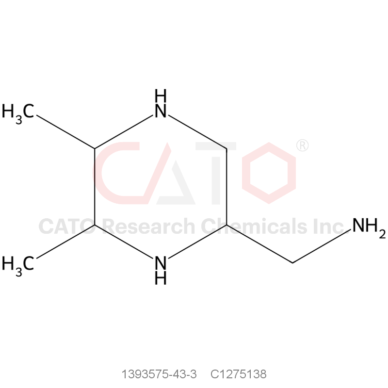 CAS No.:1393575-43-3,(5,6-dimethylpyrazin-2-yl)methanamine