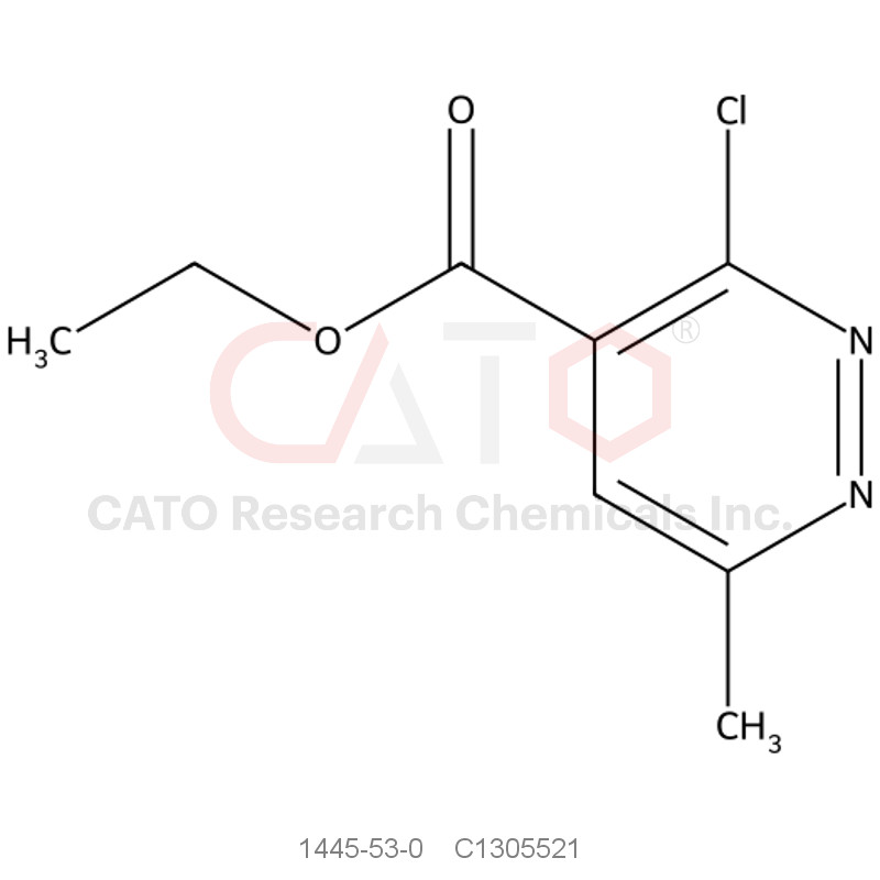 CAS No.:1445-53-0,Ethyl 3-chloro-6-methylpyridazine-4-carboxylate