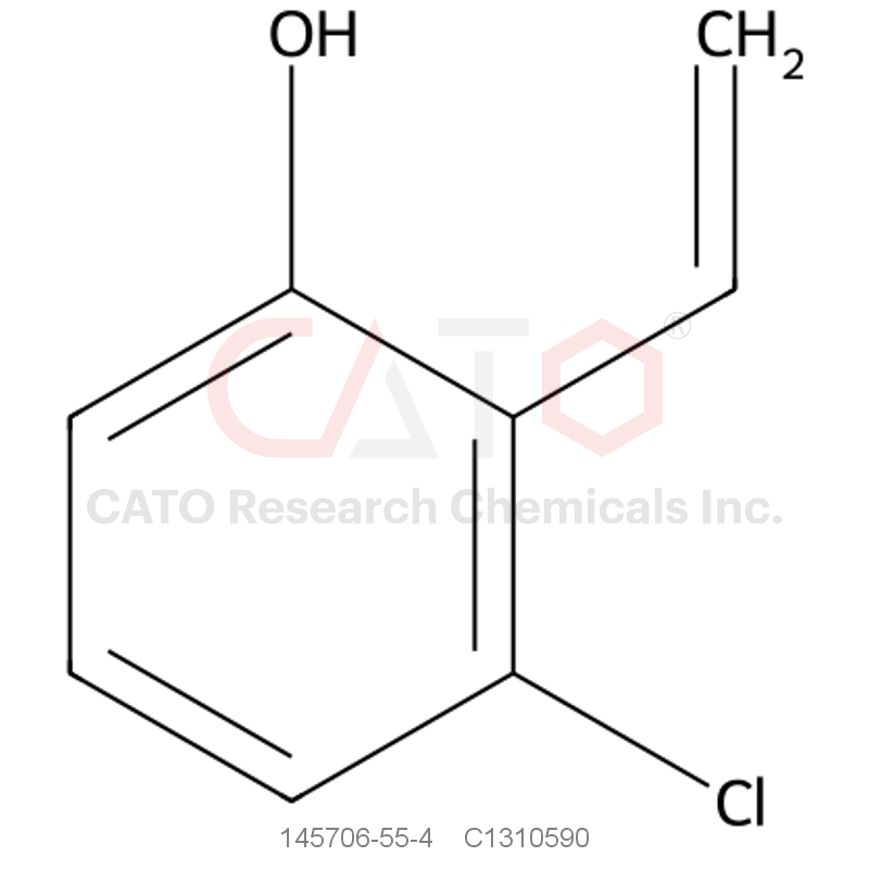 CAS No.:145706-55-4,3-Chloro-2-vinylphenol