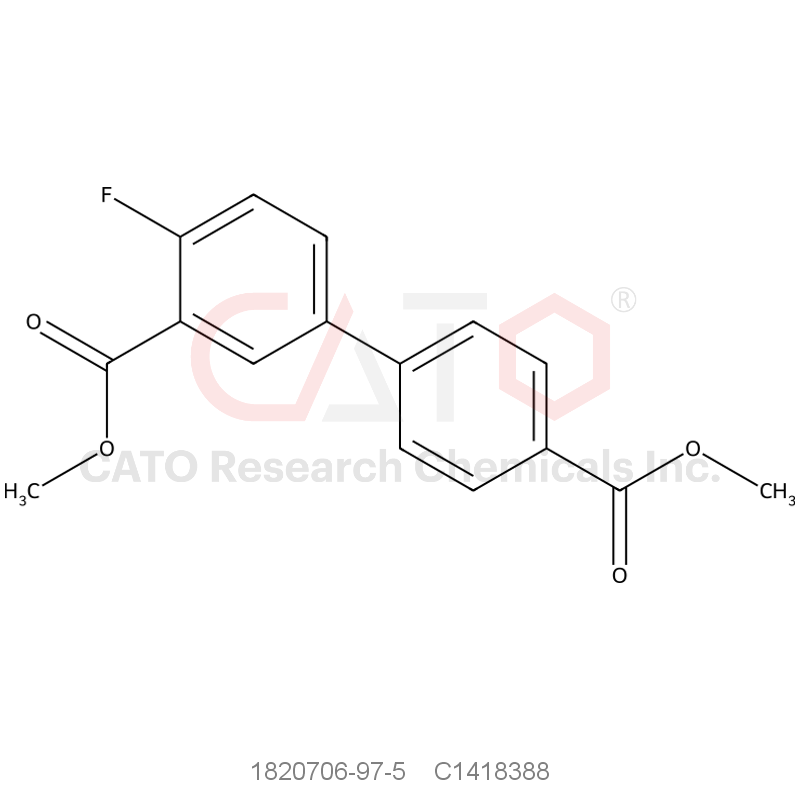 CAS No.:1820706-97-5,Methyl 2-fluoro-5-[4-(methoxycarbonyl)phenyl]benzoate
