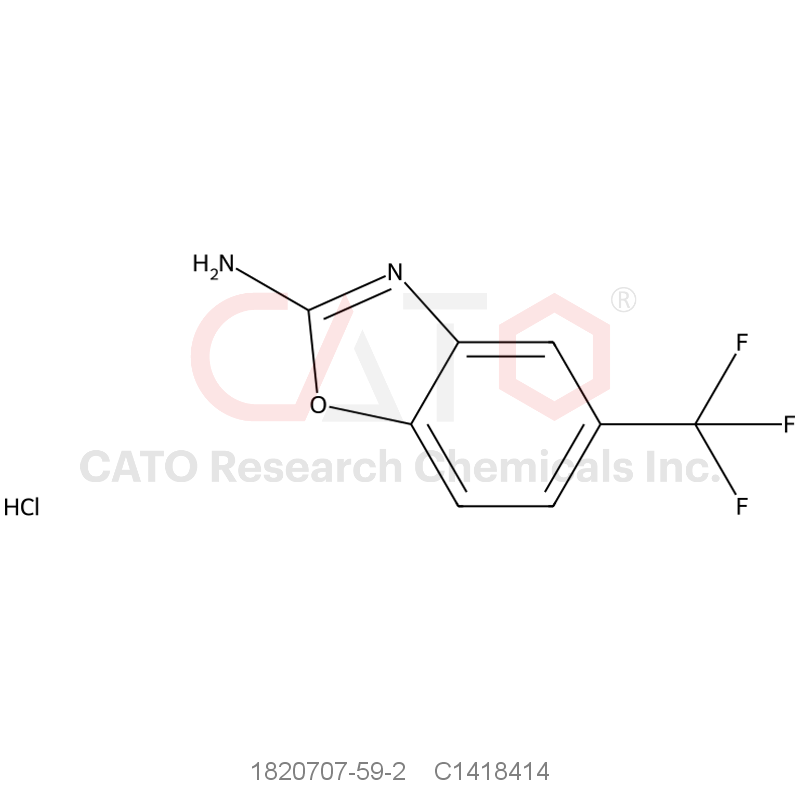 CAS No.:1820707-59-2,5-(Trifluoromethyl)-1,3-benzoxazol-2-amine hydrochloride