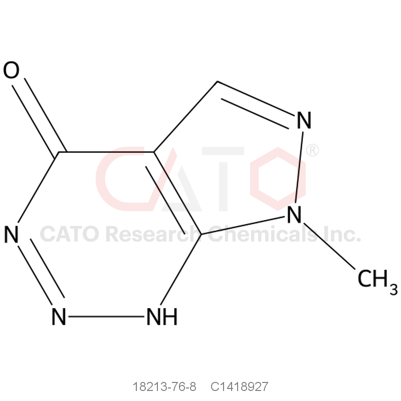 CAS No.:18213-76-8,7-Methyl-3h,4h,7h-pyrazolo[3,4-d][1,2,3]triazin-4-one