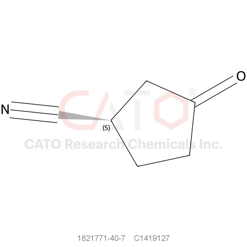 CAS No.:1821771-40-7,(1S)-3-oxocyclopentane-1-carbonitrile