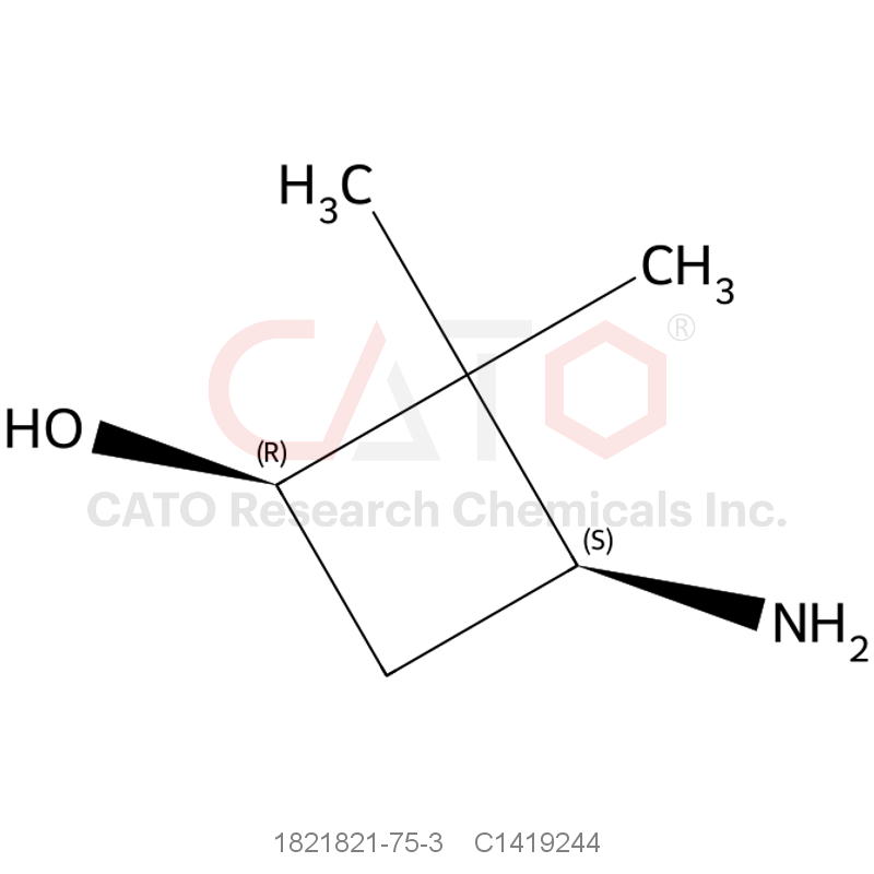 CAS No.:1821821-75-3,(1R,3S)-3-Amino-2,2-dimethyl-cyclobutanol