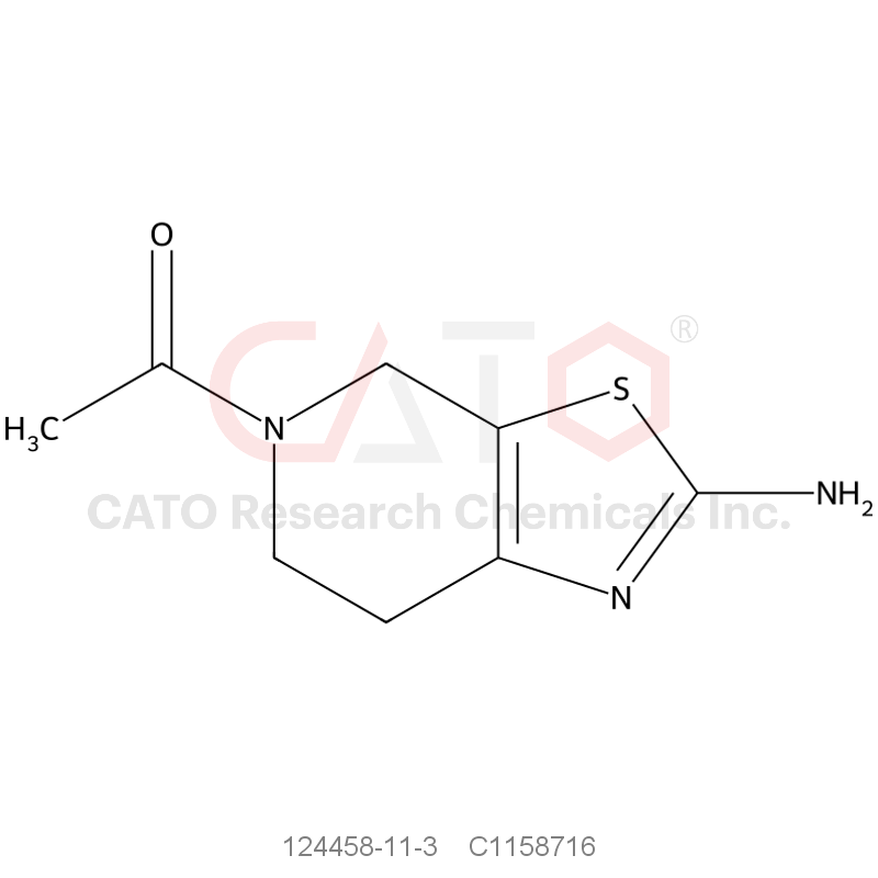 CAS No.:124458-11-3,1-(2-Amino-6,7-dihydro-4H-thiazolo[5,4-c]pyridin-5-yl)-ethanone