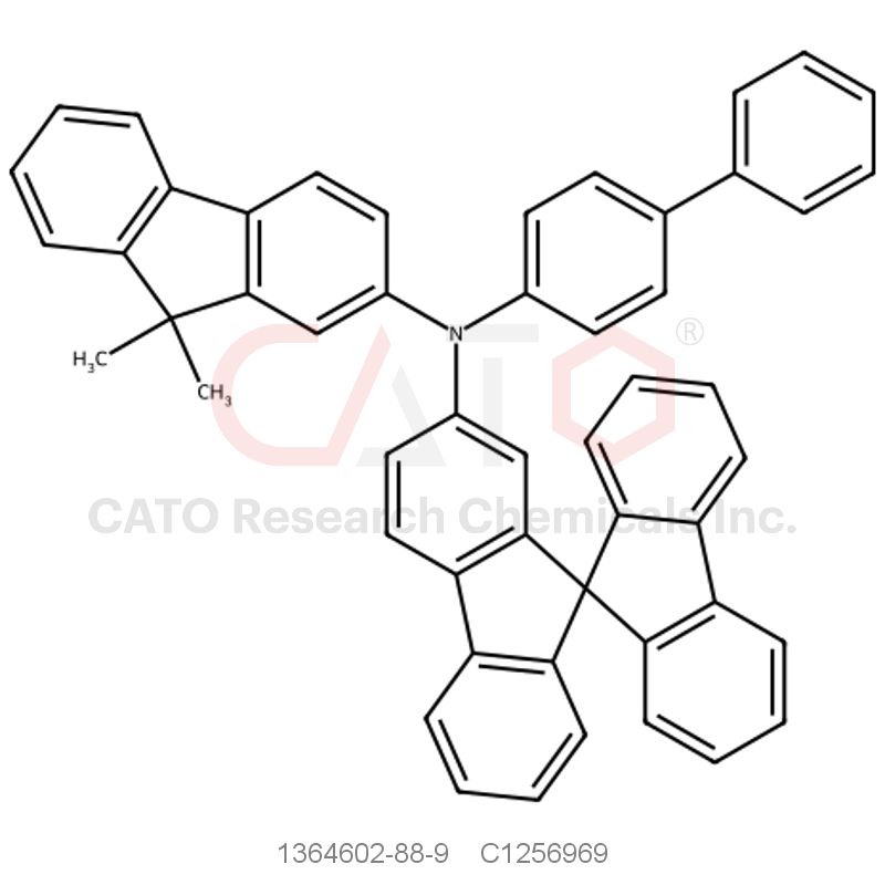 CAS No.:1364602-88-9,N-([1,1'-biphenyl]-4-yl)-N-(9,9-dimethyl-9H-fluoren-2-yl)-9,9'-spirobi[fluoren]-2-amine
