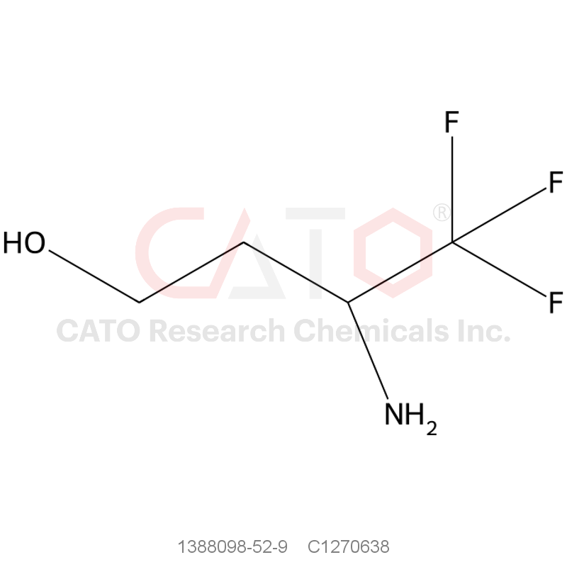 CAS No.:1388098-52-9,(S)-3-Amino-4,4,4-trifluoro-1-butanol