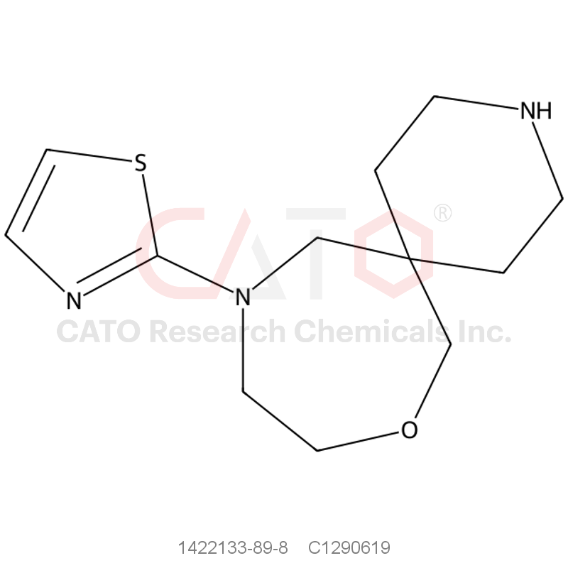 CAS No.:1422133-89-8,11-(Thiazol-2-yl)-8-oxa-3,11-diazaspiro[5.6]dodecane