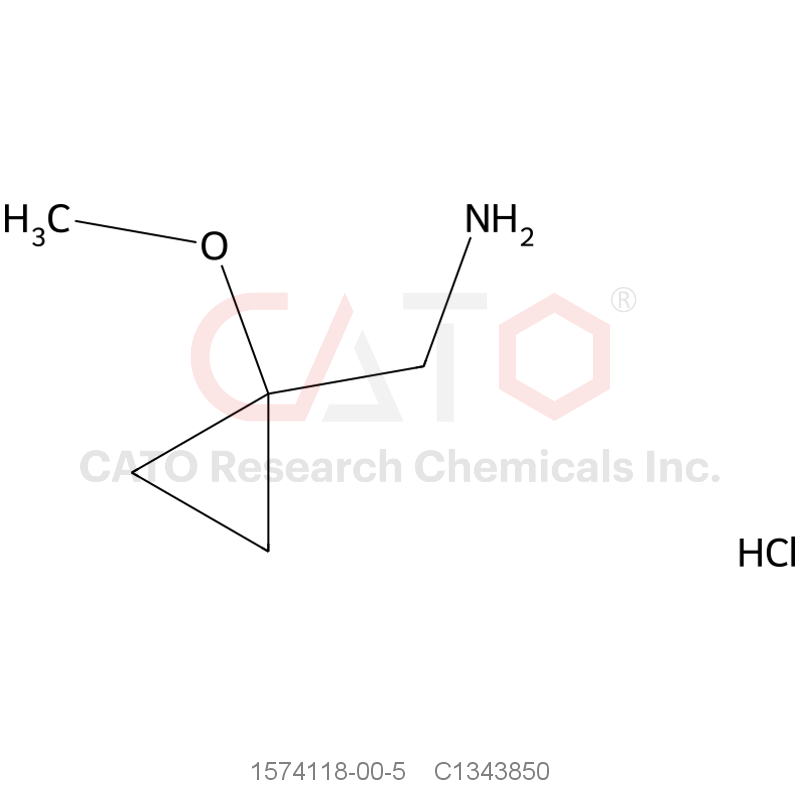 CAS No.:1574118-00-5,(1-methoxycyclopropyl)methanamine hydrochloride