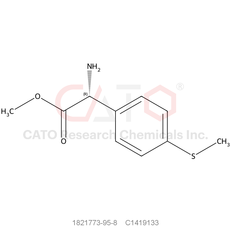 CAS No.:1821773-95-8,Methyl (R)-2-amino-2-(4-(methylthio)phenyl)acetate