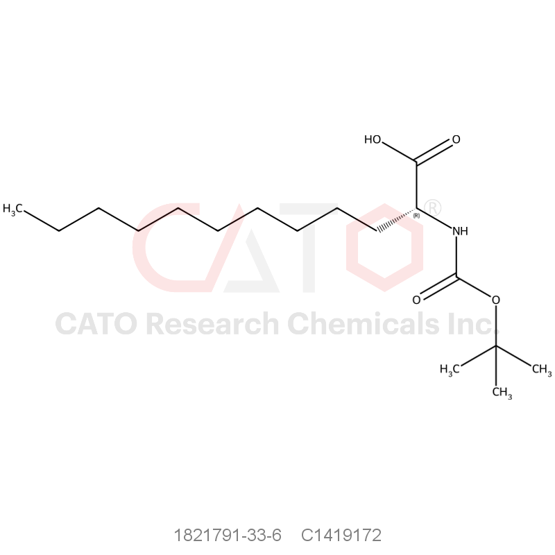 CAS No.:1821791-33-6,(R)-2-((tert-butoxycarbonyl)amino)dodecanoic acid