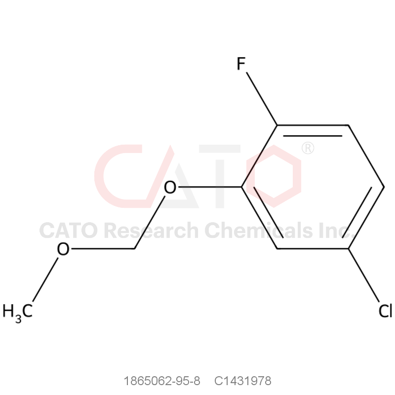 CAS No.:1865062-95-8,4-Chloro-1-fluoro-2-(methoxymethoxy)benzene