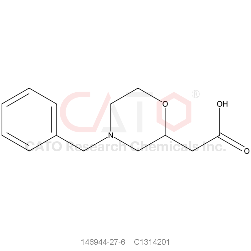 CAS No.:146944-27-6,4-Benzylmorpholine-2-acetic Acid