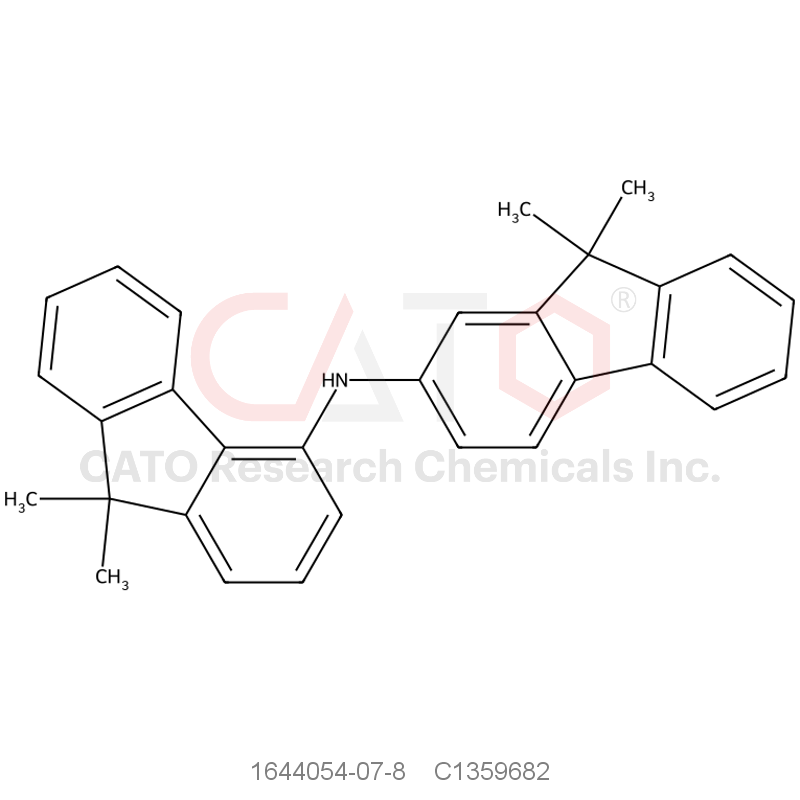 CAS No.:1644054-07-8,N-(9,9-dimethyl-9H-fluoren-4-yl)-9,9-dimethyl-9H-fluoren-2-amine