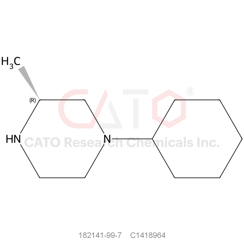 CAS No.:182141-99-7,(R)-1-cyclohexyl-3-methylpiperazine