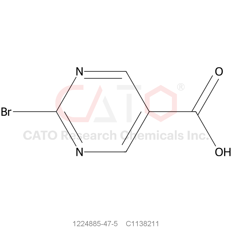 CAS No.:1224885-47-5,2-Bromopyrimidine-5-carboxylic acid
