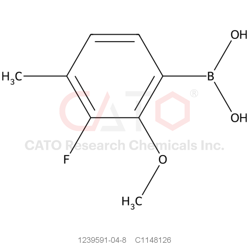 CAS No.:1239591-04-8,3-Fluoro-2-methoxy-4-methylphenyl phenylboronic acid