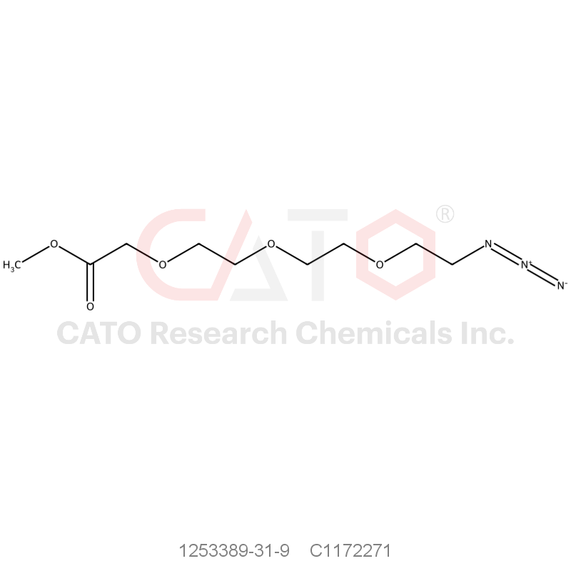 CAS No.:1253389-31-9,Azido-PEG3-CH2CO2Me