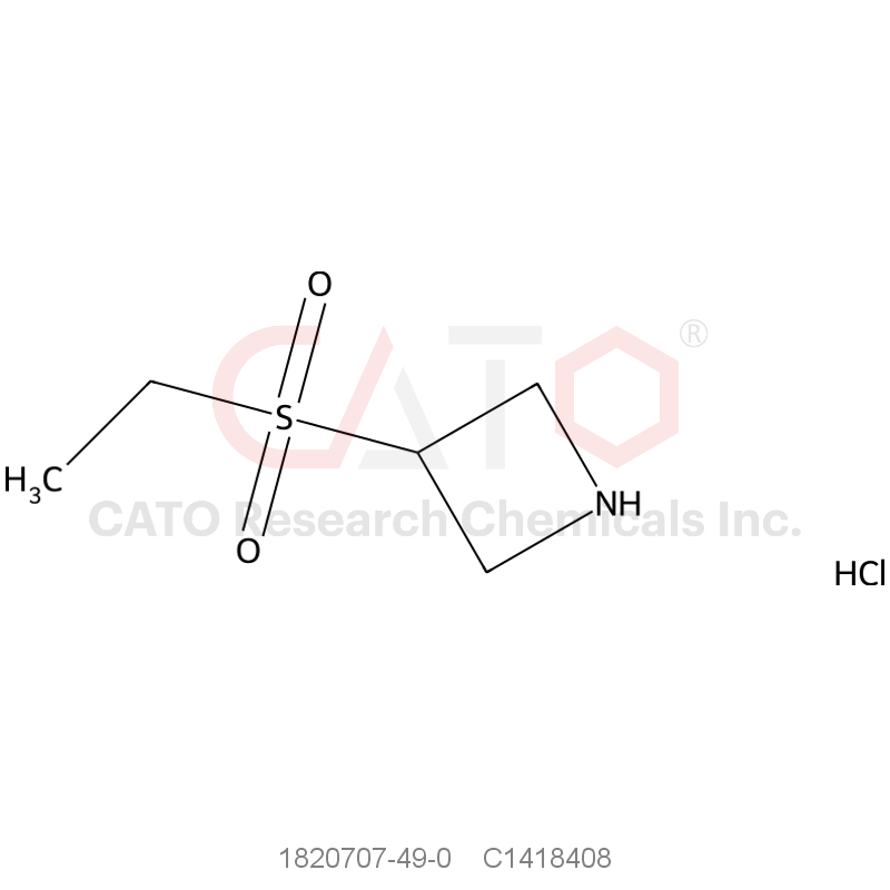 CAS No.:1820707-49-0,3-(Ethylsulfonyl)azetidine hydrochloride